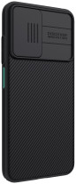Луксозен твърд гръб със силиконова рамка Nillkin Cam Shield Pro за Xiaomi Redmi 10 5G 21061119DG черен 